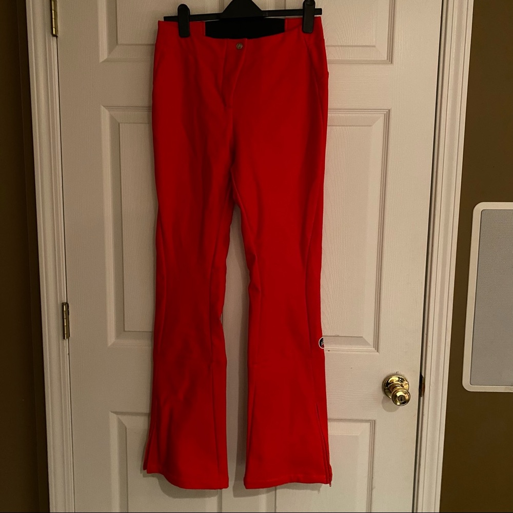 Fusalp Tipi Flared Ski Pants - Size 42 (US Large) - Red - Worn once